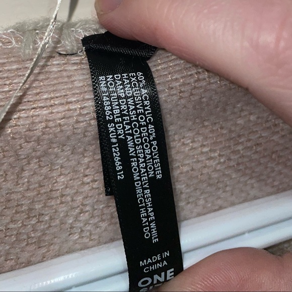 Torrid Light Pink & Tan Colorblock Ruana - Picture 6 of 7